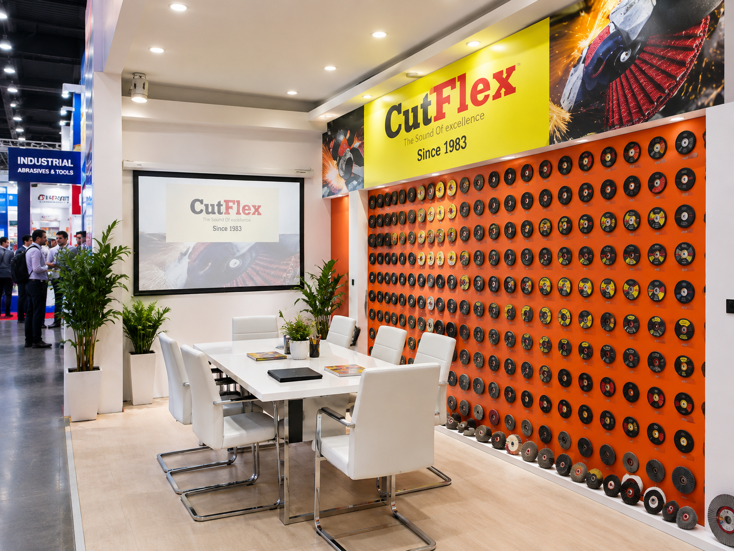 Стенд CutFlex на выставке