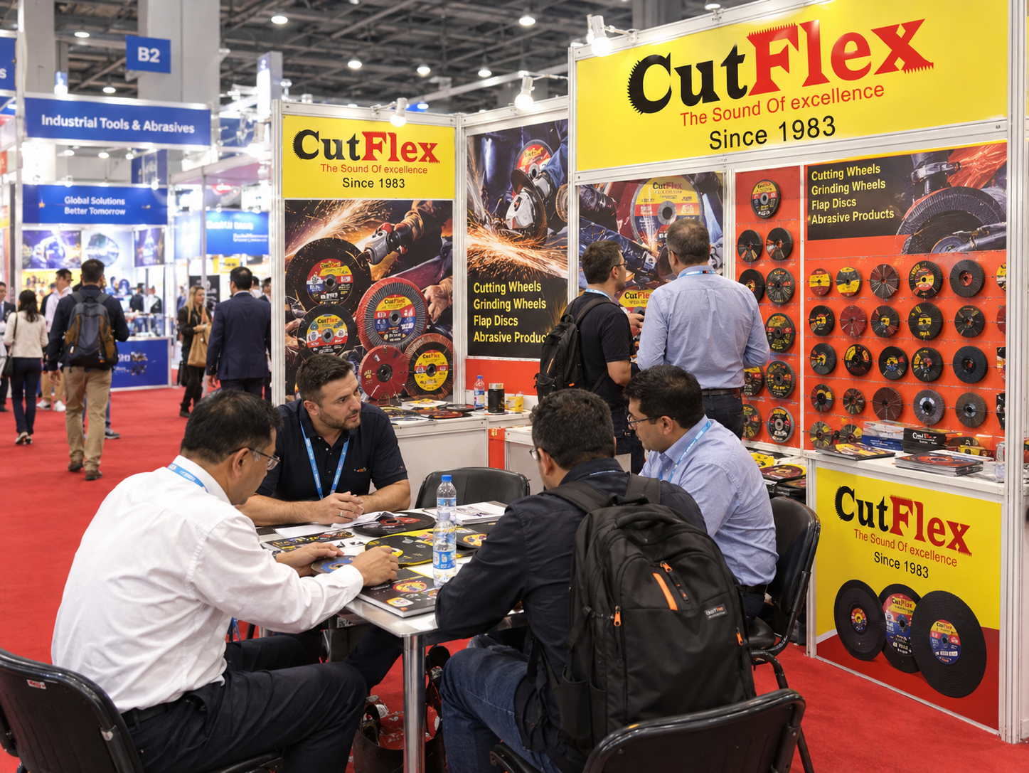 Демонстрация ассортимента CutFlex