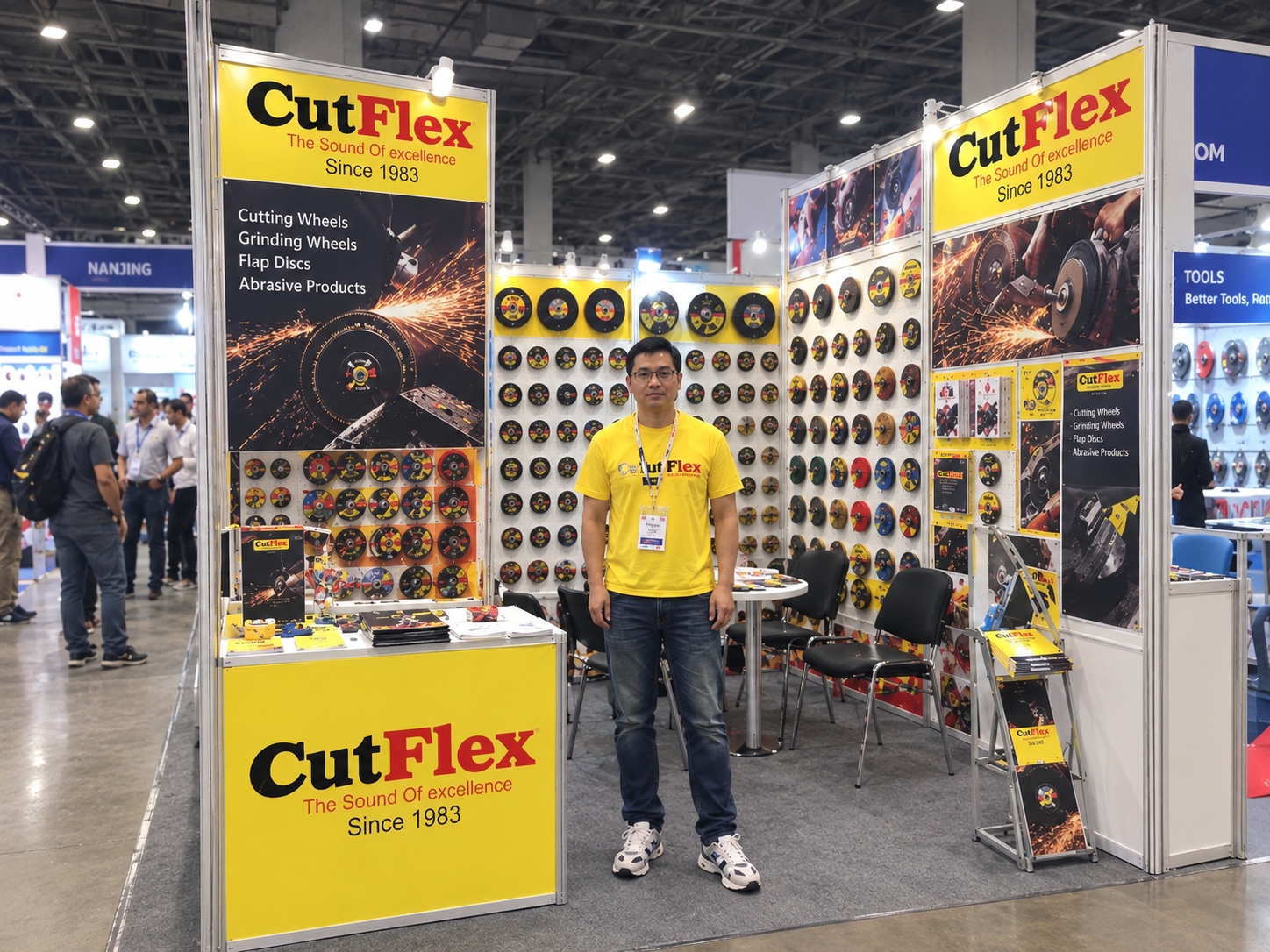 Выставка абразивных материалов CutFlex